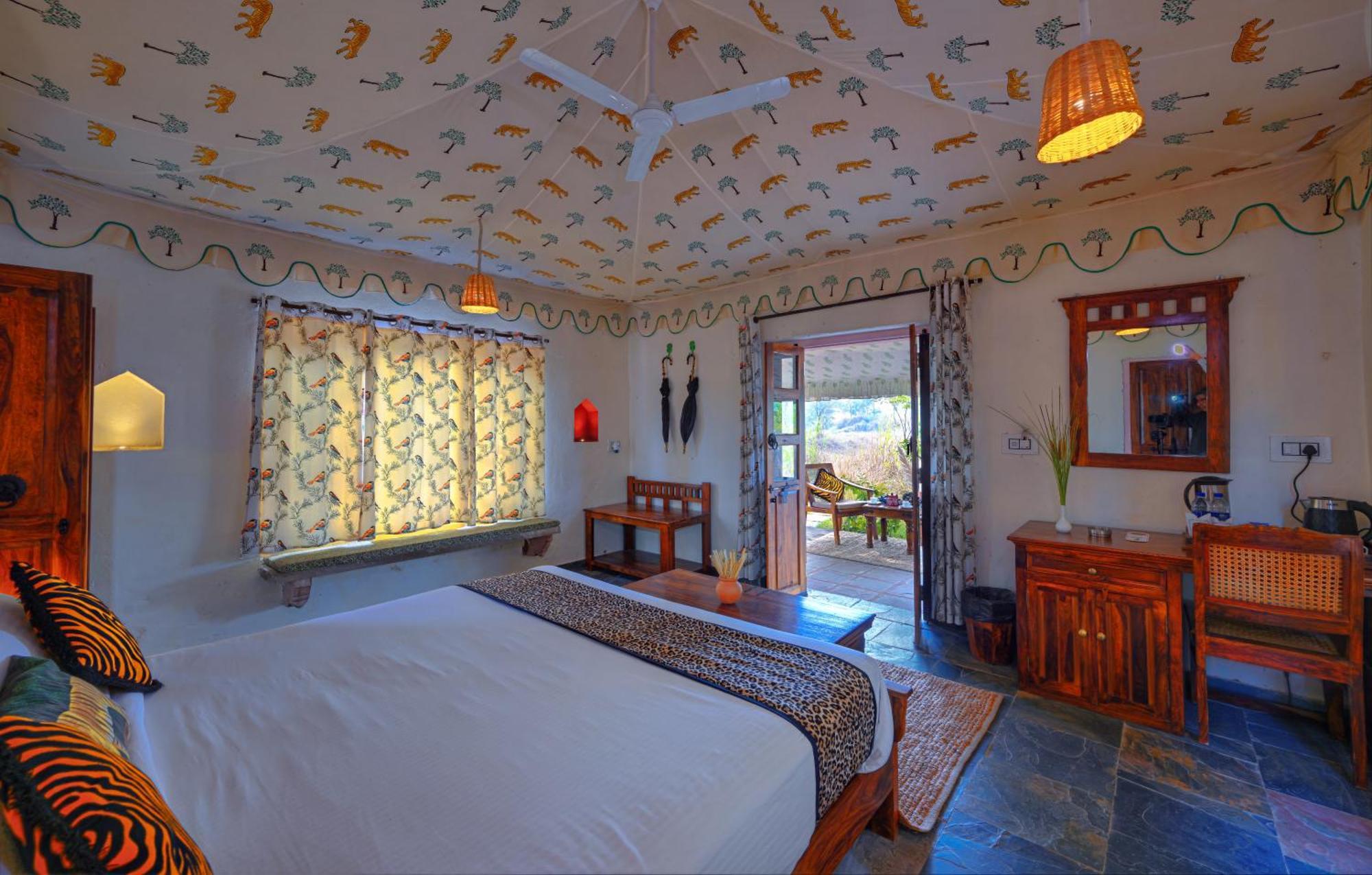 Bagh Serai - Rustic Cottage With Private Pool Sawai Madhopur Exterior foto