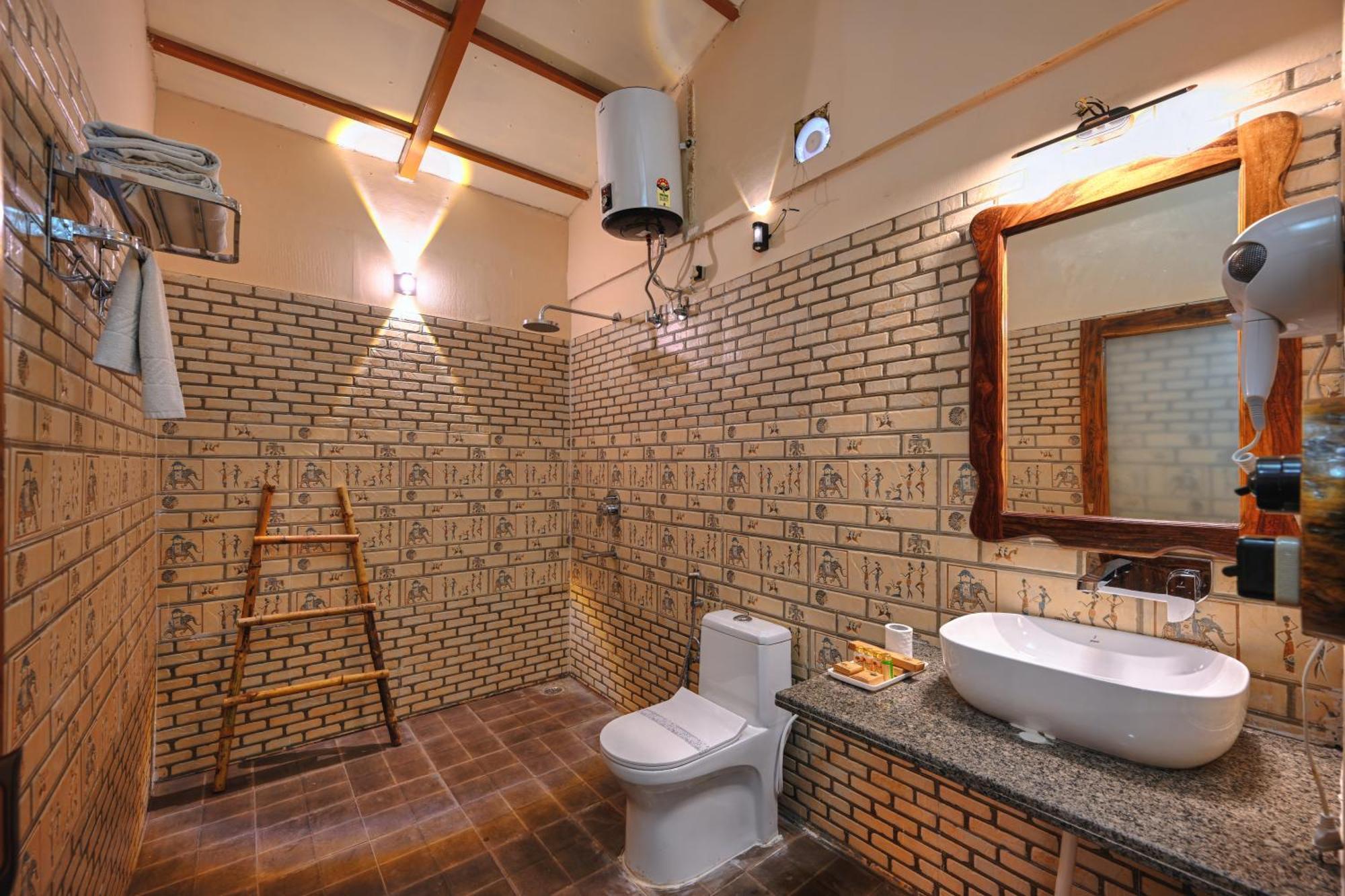 Bagh Serai - Rustic Cottage With Private Pool Sawai Madhopur Exterior foto
